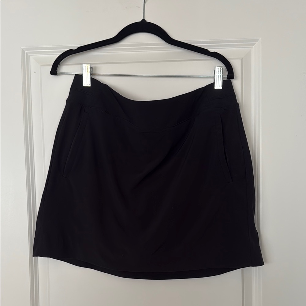 Athleta Black Skort